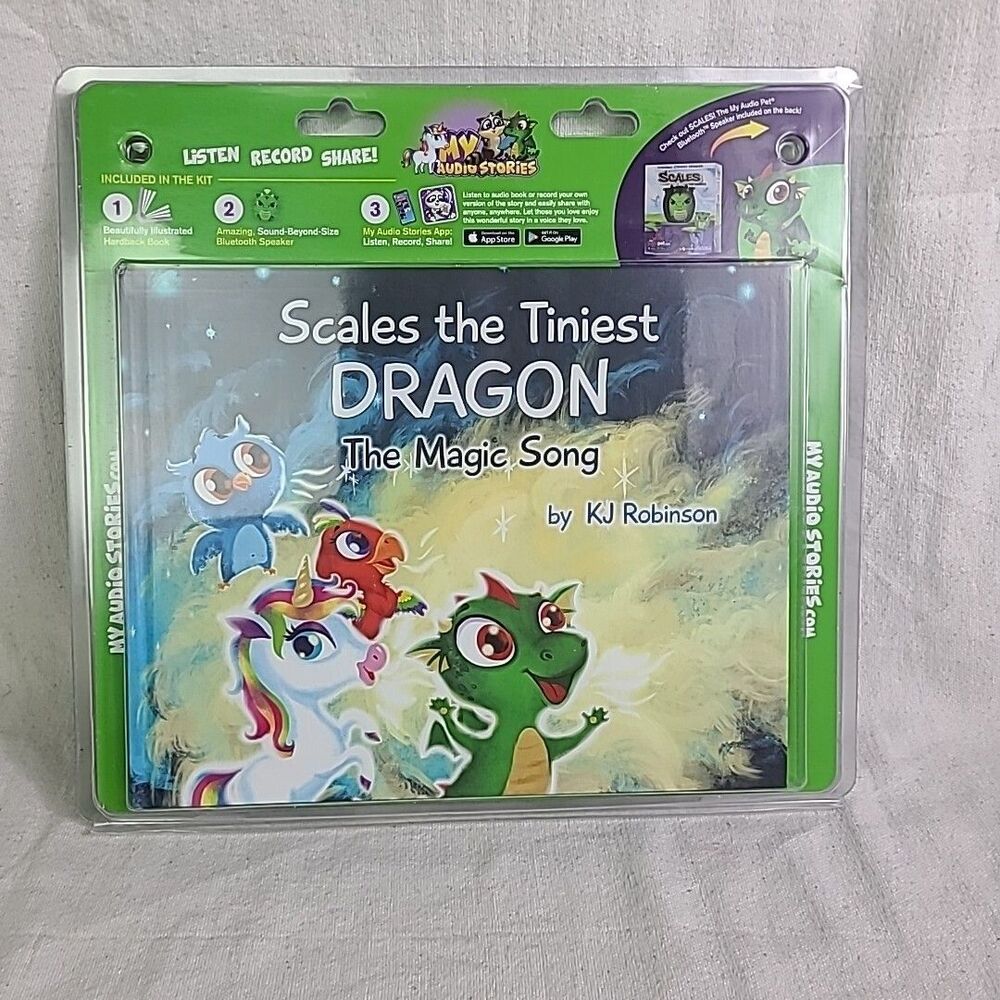 Scales The Tiniest Dragon - My Audio Pet Bluetooth Stories. New